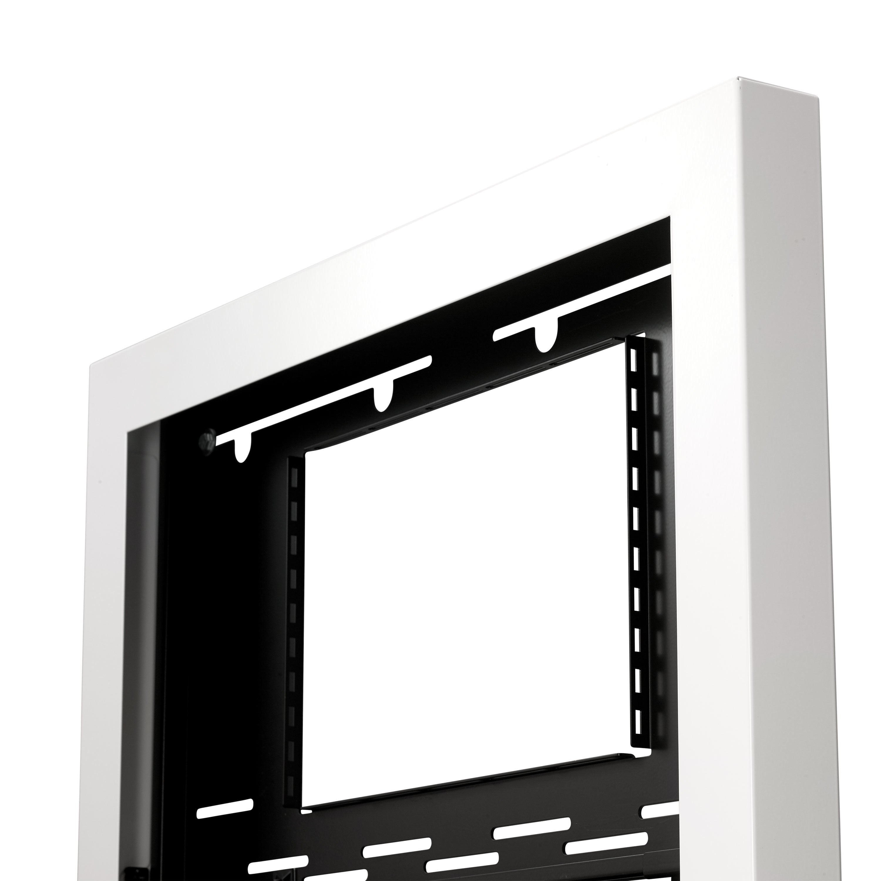 Chief Impact on wall Kiosk 55in Portrait White