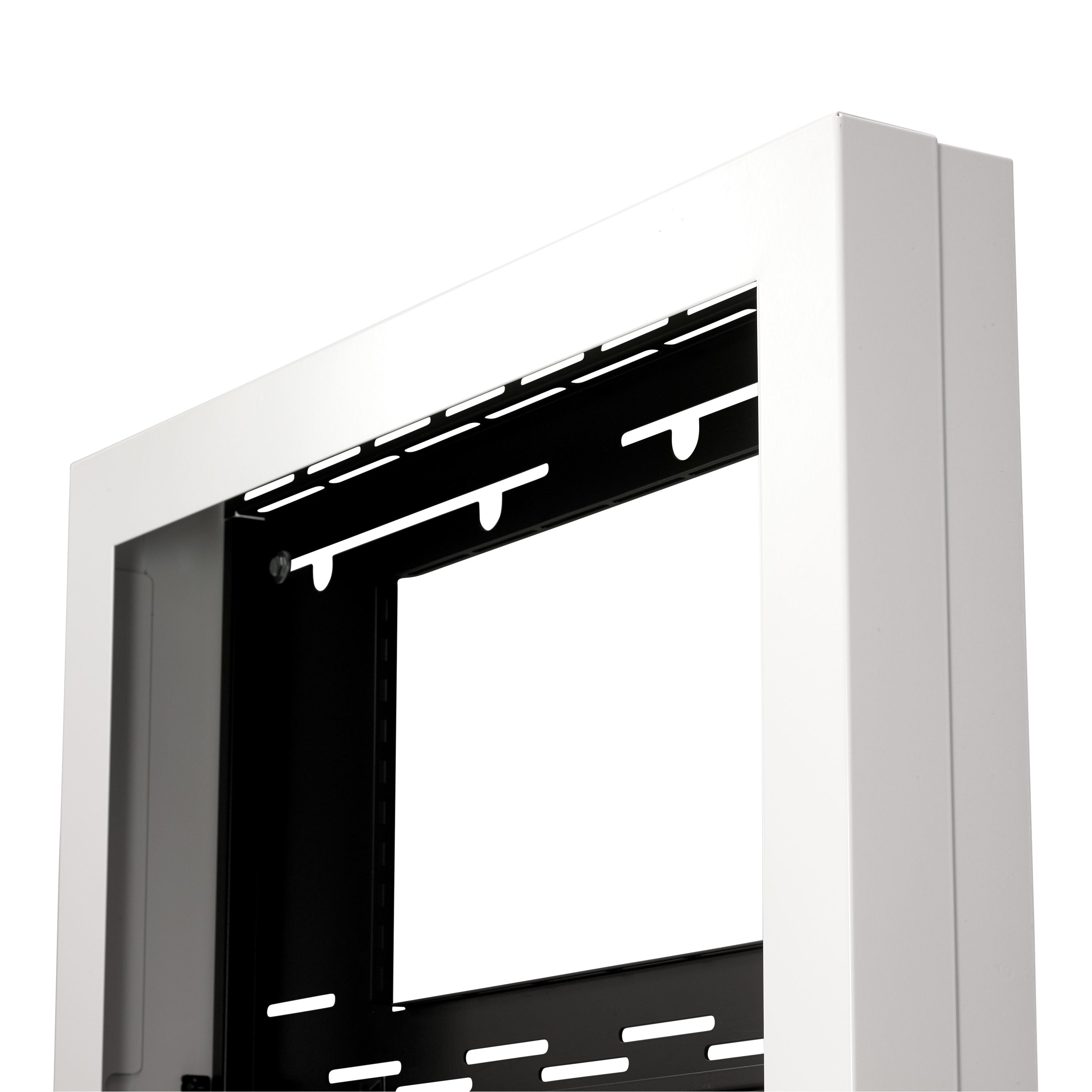 Chief Impact on wall Kiosk 55in Portrait White