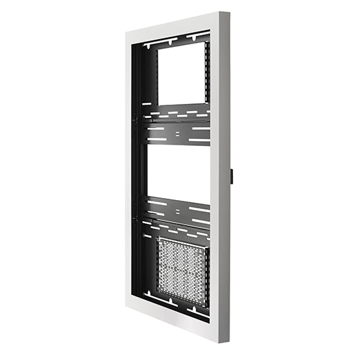 Chief Impact on wall Kiosk 55in Portrait White