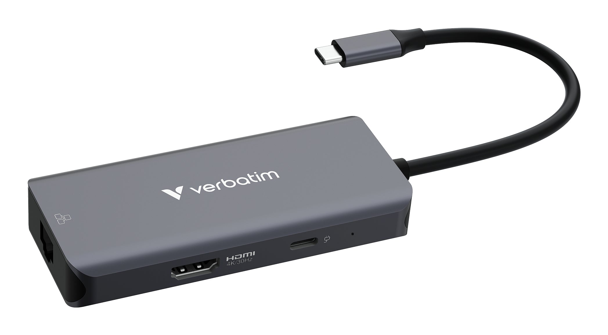 VERBATIM USB-C ESSENTIALS MULTIPORT HUB 6 PORT WITH RJ45 WCF (P)
