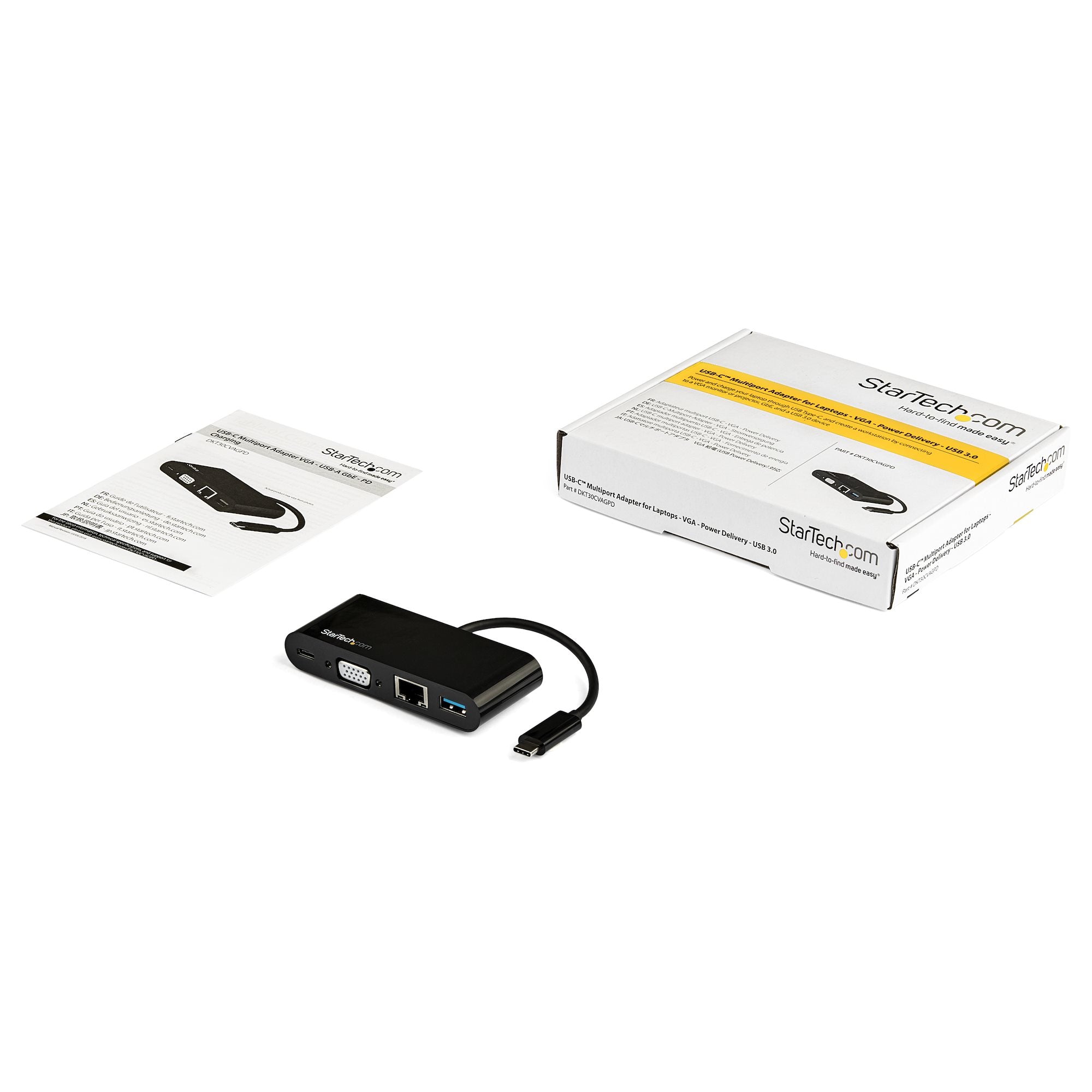 STARTECH Adapter - USB C VGA Multiport