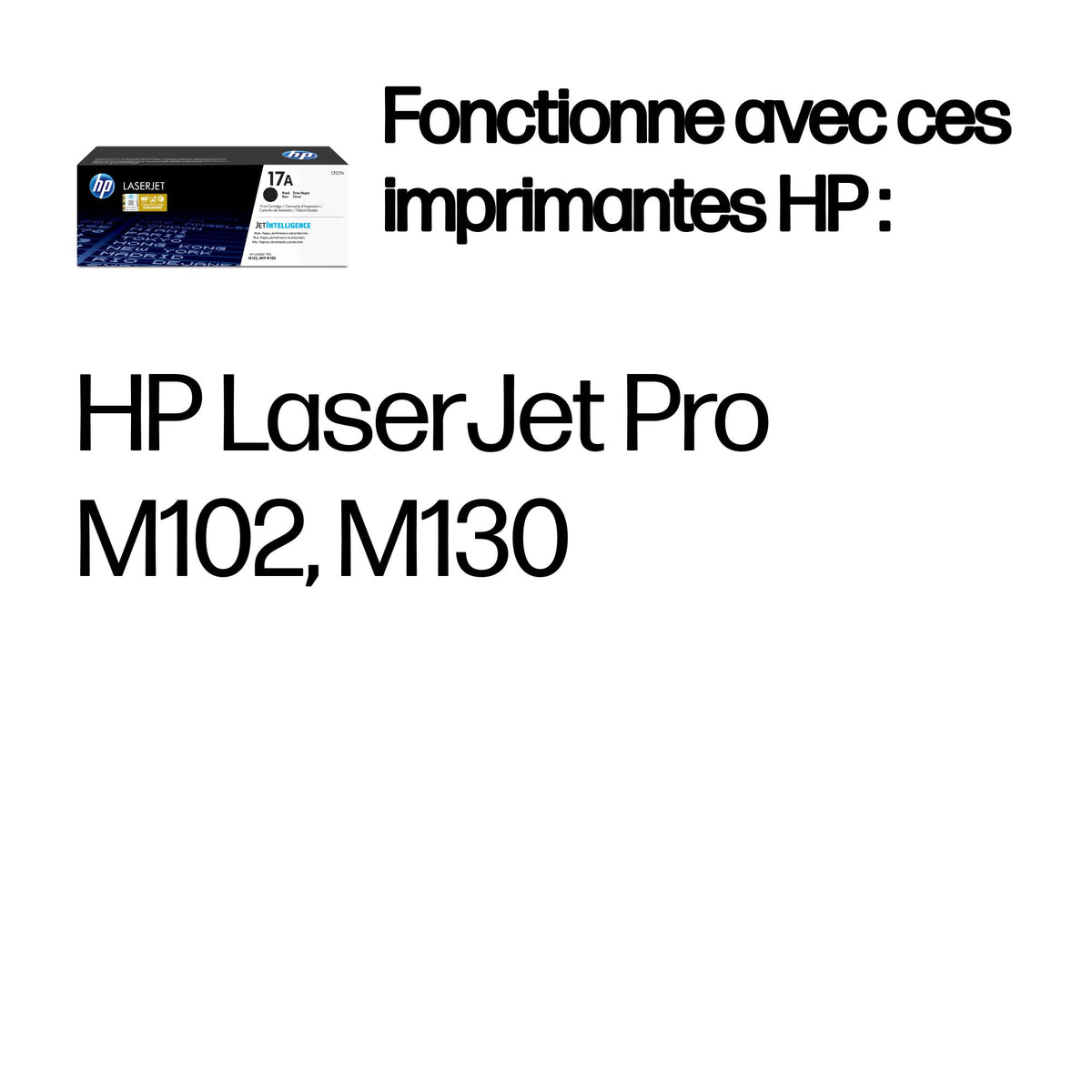 HP 17A original LaserJet Toner Black CF217A