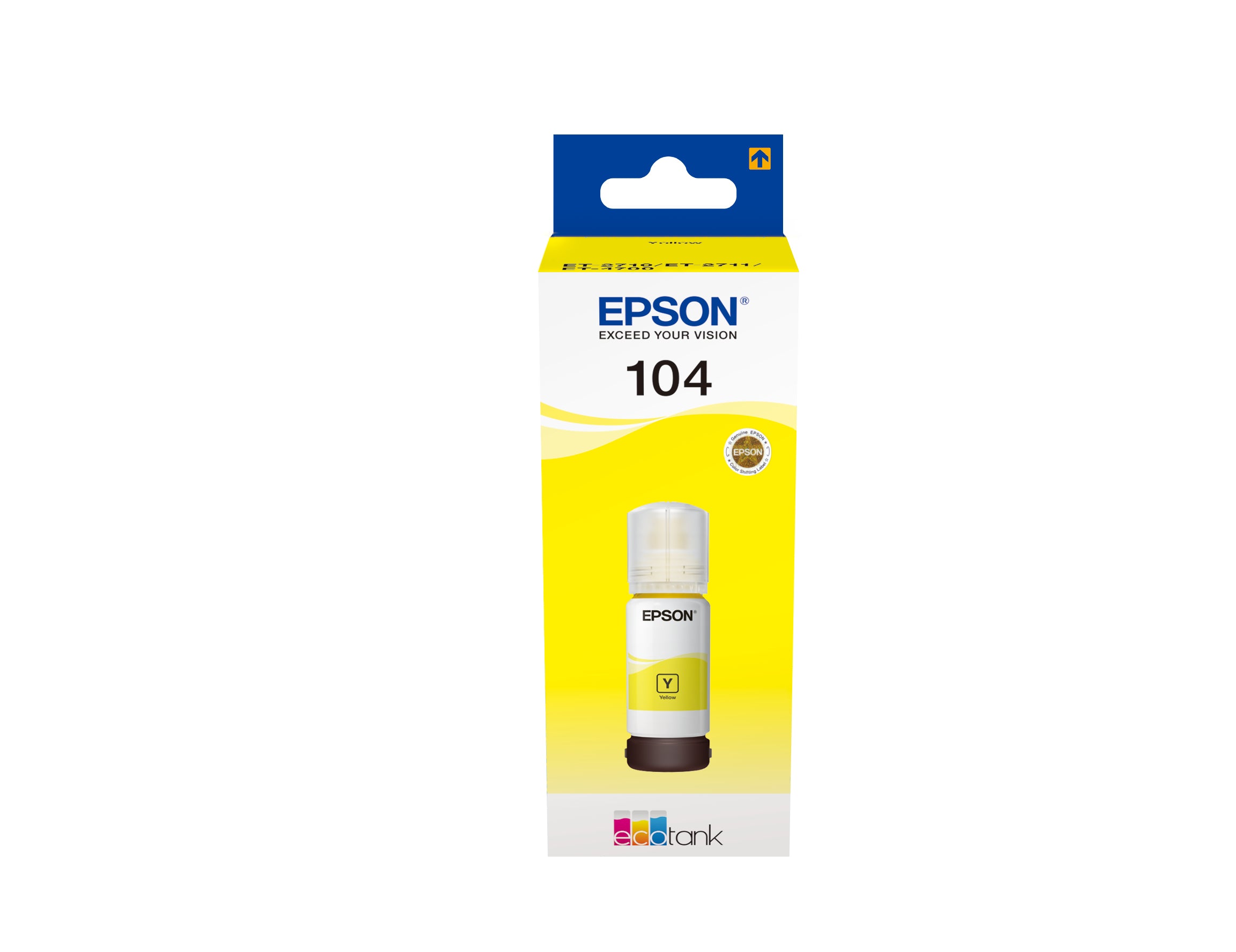 EPSON 1LB 104 EcoTank Yellow ink bottle