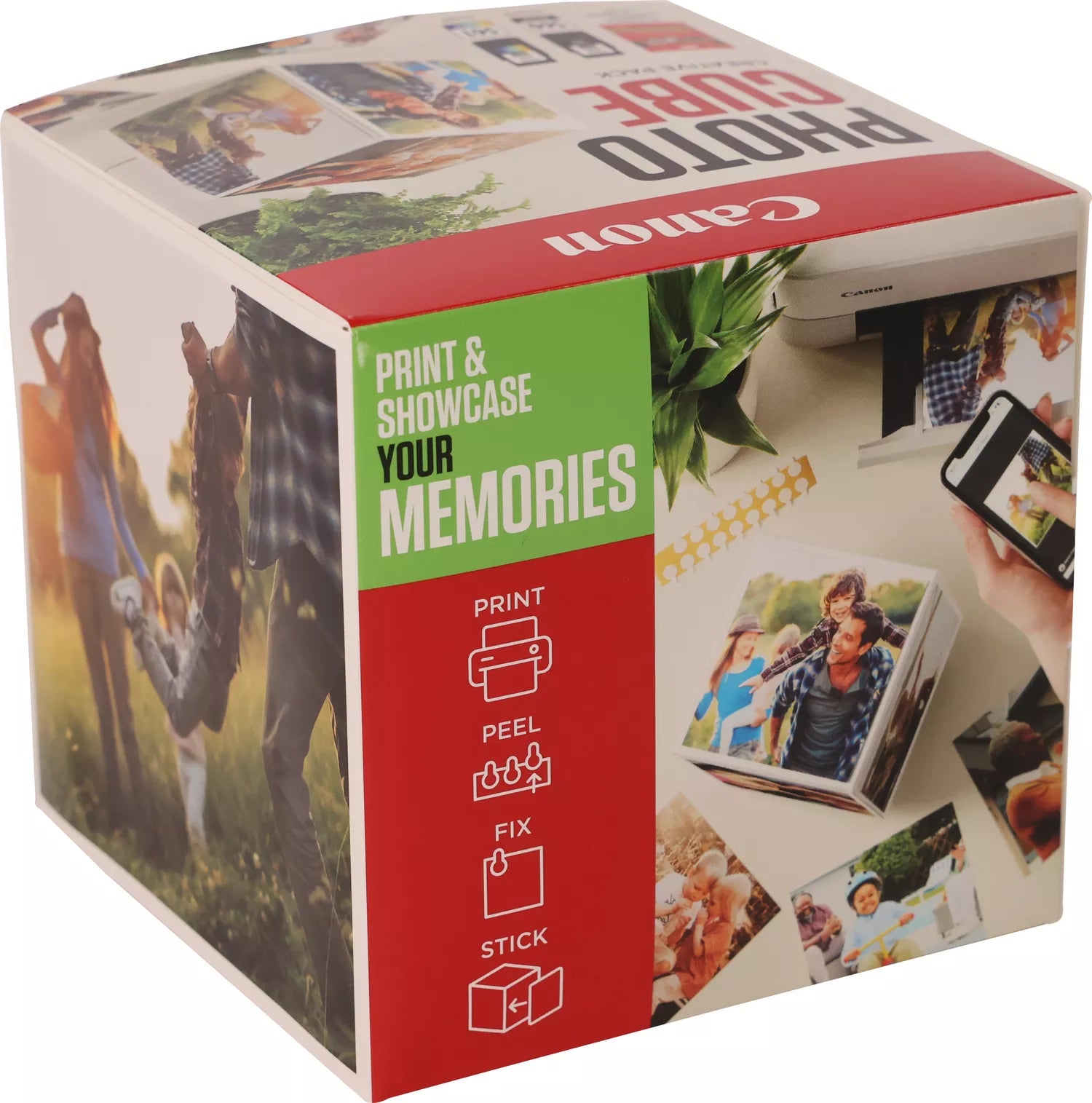 CANON PG-560/CL-561 Ink Cartridge Photo Cube Creative Pack White Green