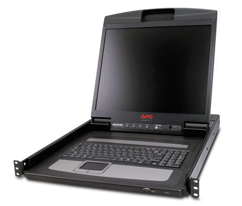 APC LCD Console KVM console 19inch rack-mountable 1280 x 1024 VGA Black 1U