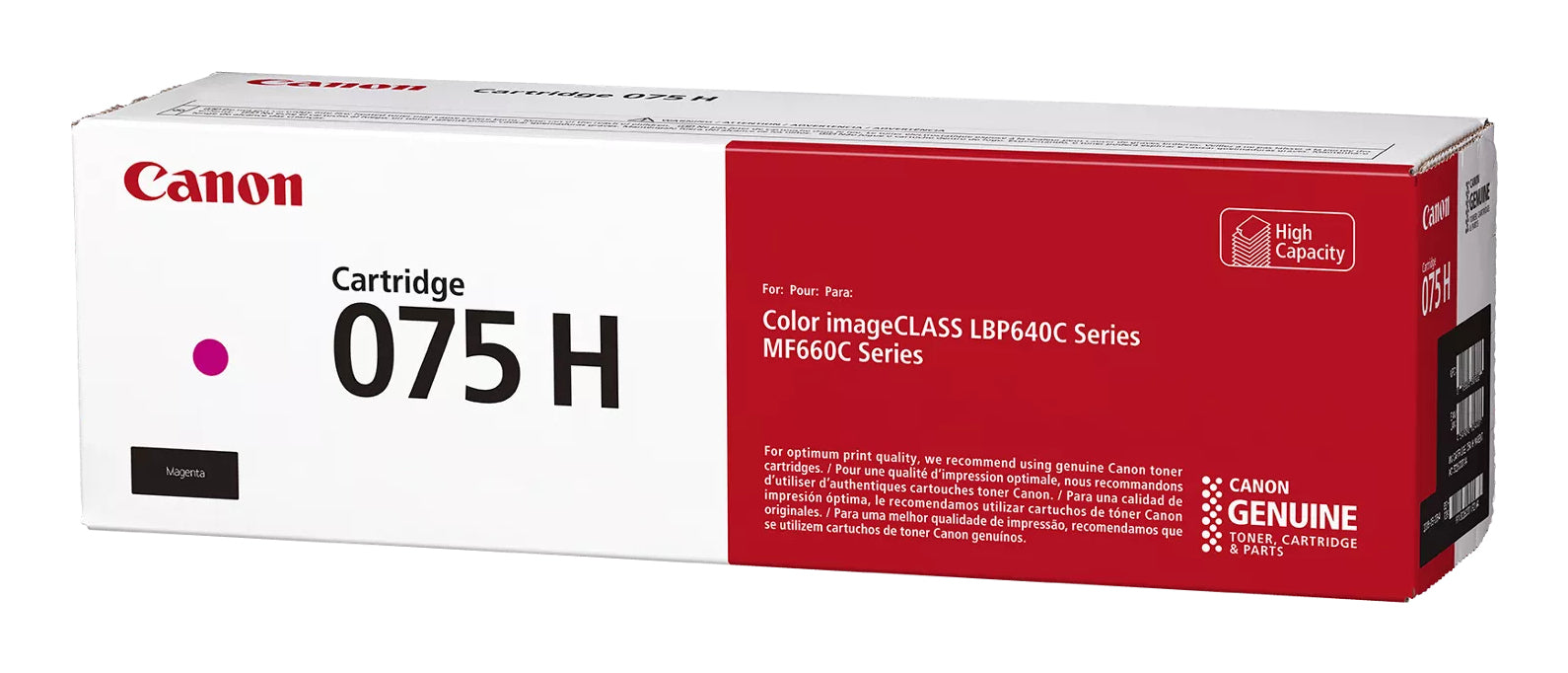 CANON Toner Cartridge 075 H M
