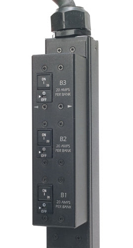 APC Basic Rack PDU Zero U Rack AC 208V output connectors 36 power IEC 60320 C13 IEC 60320 C19 0U 3m cord Black
