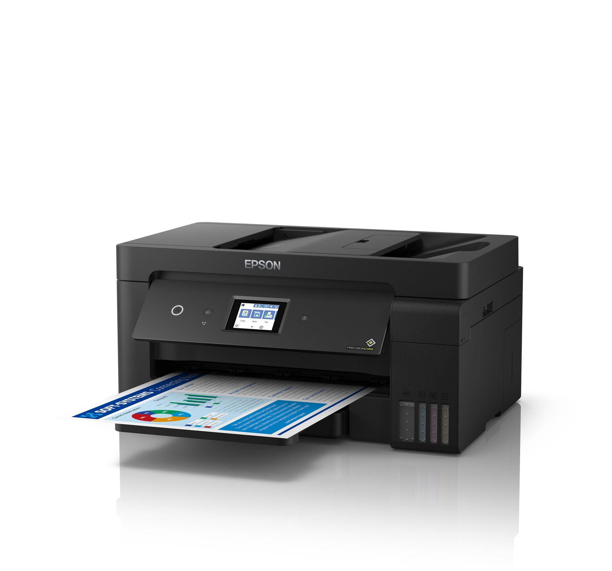 EPSON EcoTank ET-15000 MFP colour ink-jet A3/Ledger 297x432mm 11.5ppm copy 17ppm print 270 sheets USB 2.0 LAN Wi-Fi