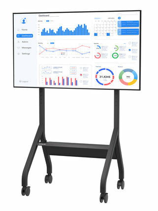 Flat Panel Trolley for 55" to 110"+Displ