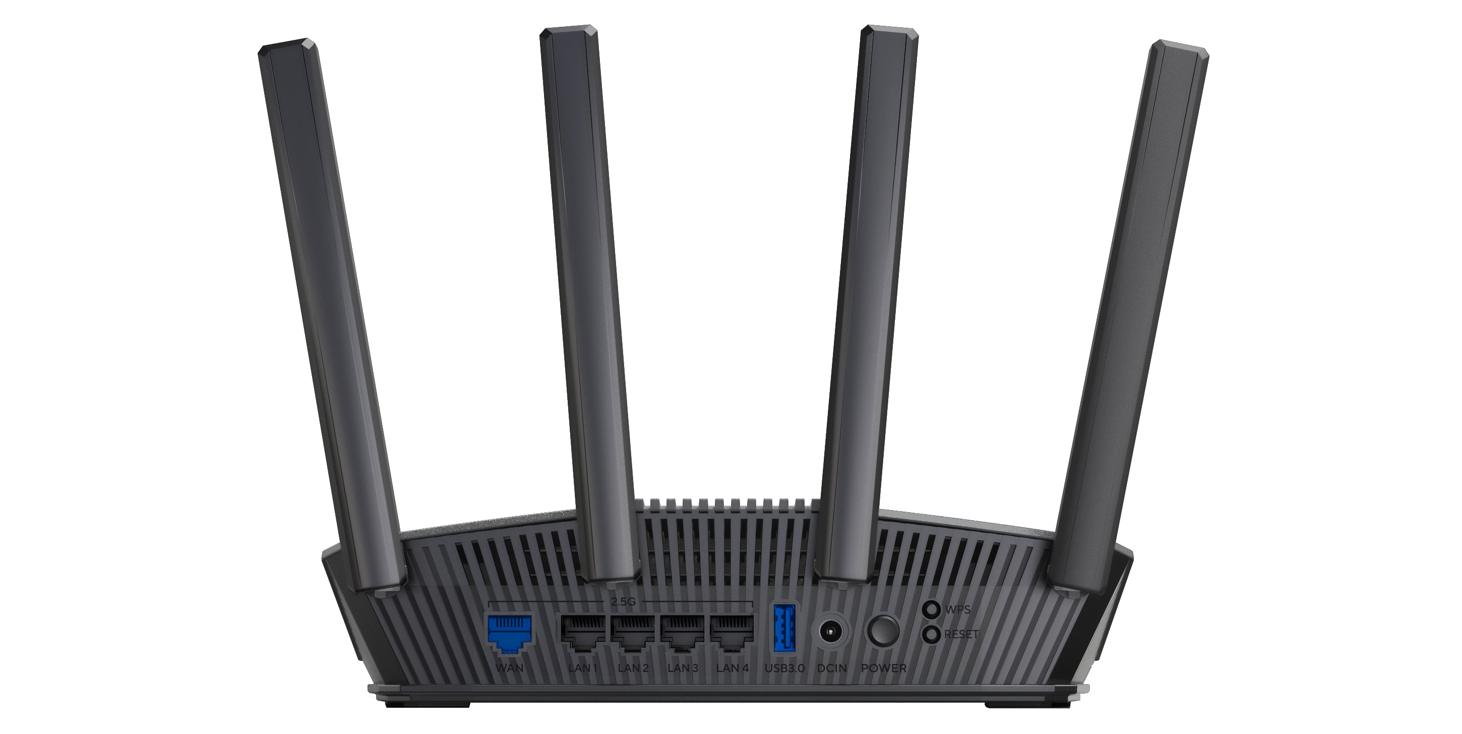ASUS RT-BE82U Dual-band WiFi 7 802.11be Smart AiMesh Extendable Router 6500 Mbps Five 2.5GbE ports Up to 3 SSIDs for IoT Device