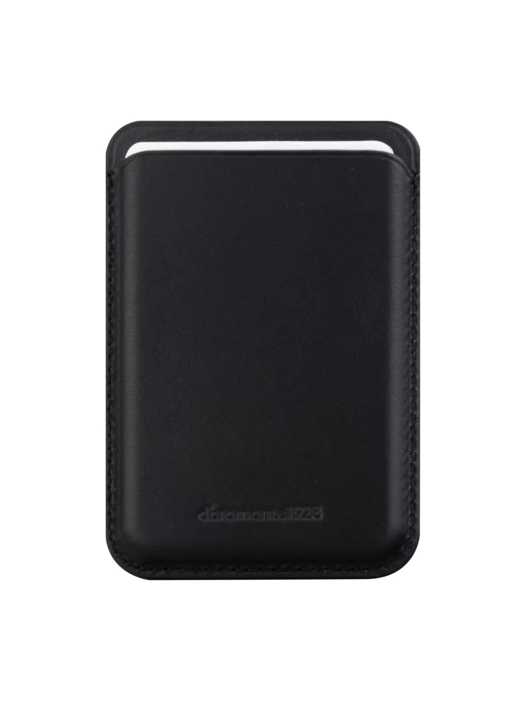 Leather wallet with MagSafe BLK