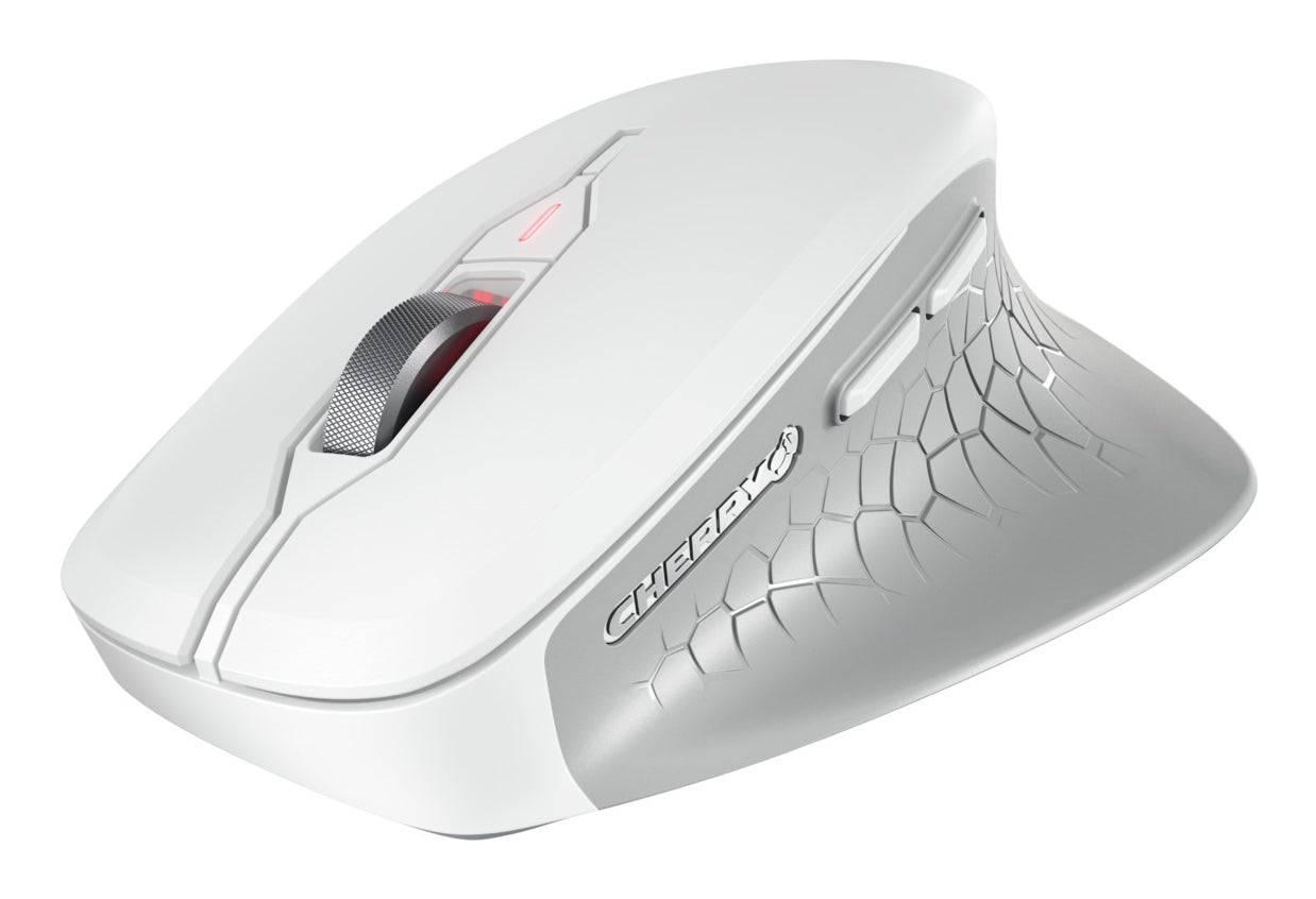 CHERRY Souris STREAM COMFORT sans fil blanche