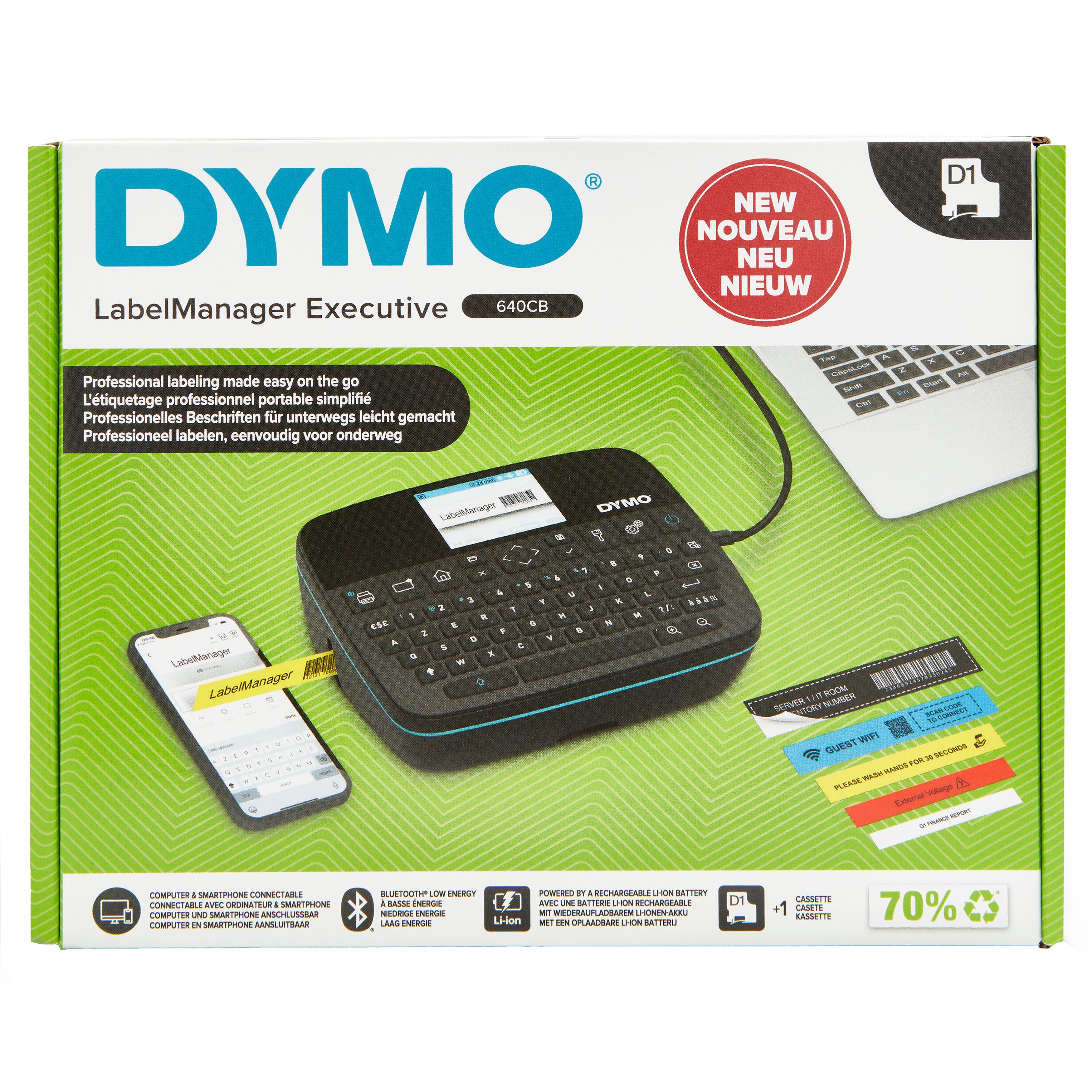 DYMO Etiqueteuse LabelManager 640 CB AZERTY