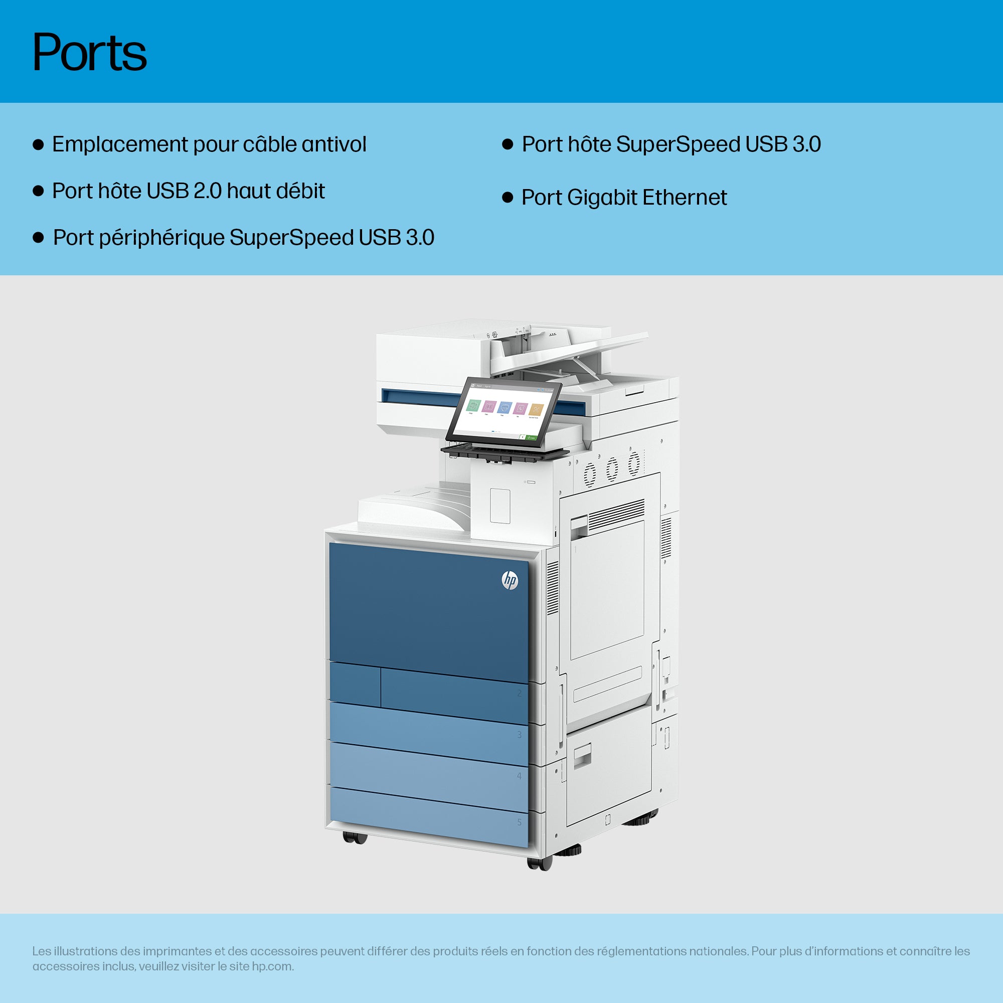 HP Clr LaserJet Ent Flw MFP 8801z Prntr