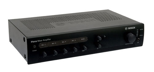 Bosch 120W Plena Mixer Amplifer Featuring 4 Microphone and 1 BGM Inputs