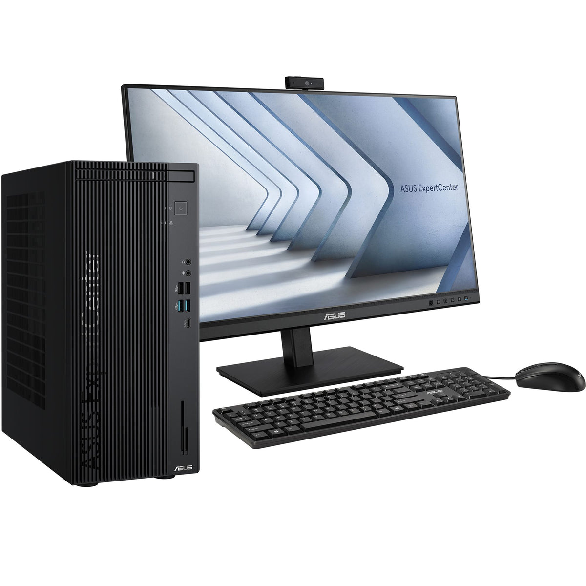 ASUS ExpertCenter D701MER-714700751X Tower Intel Core i7-14700 DDR5 32Go 512Go M.2 2280 SSD GeForce RTX 5060 8Go W11P Black 2Y OSS