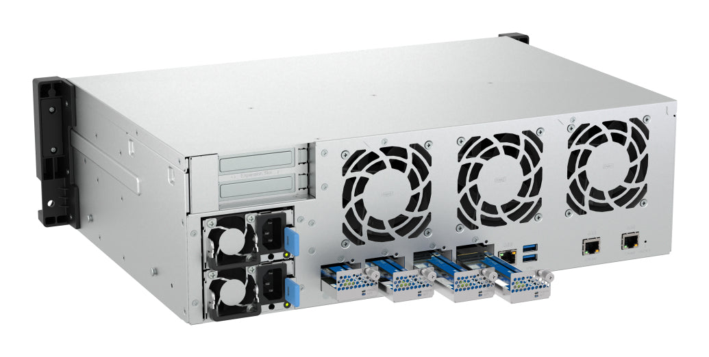 3U short-depth Rackmount NAS 12x3.5"&4