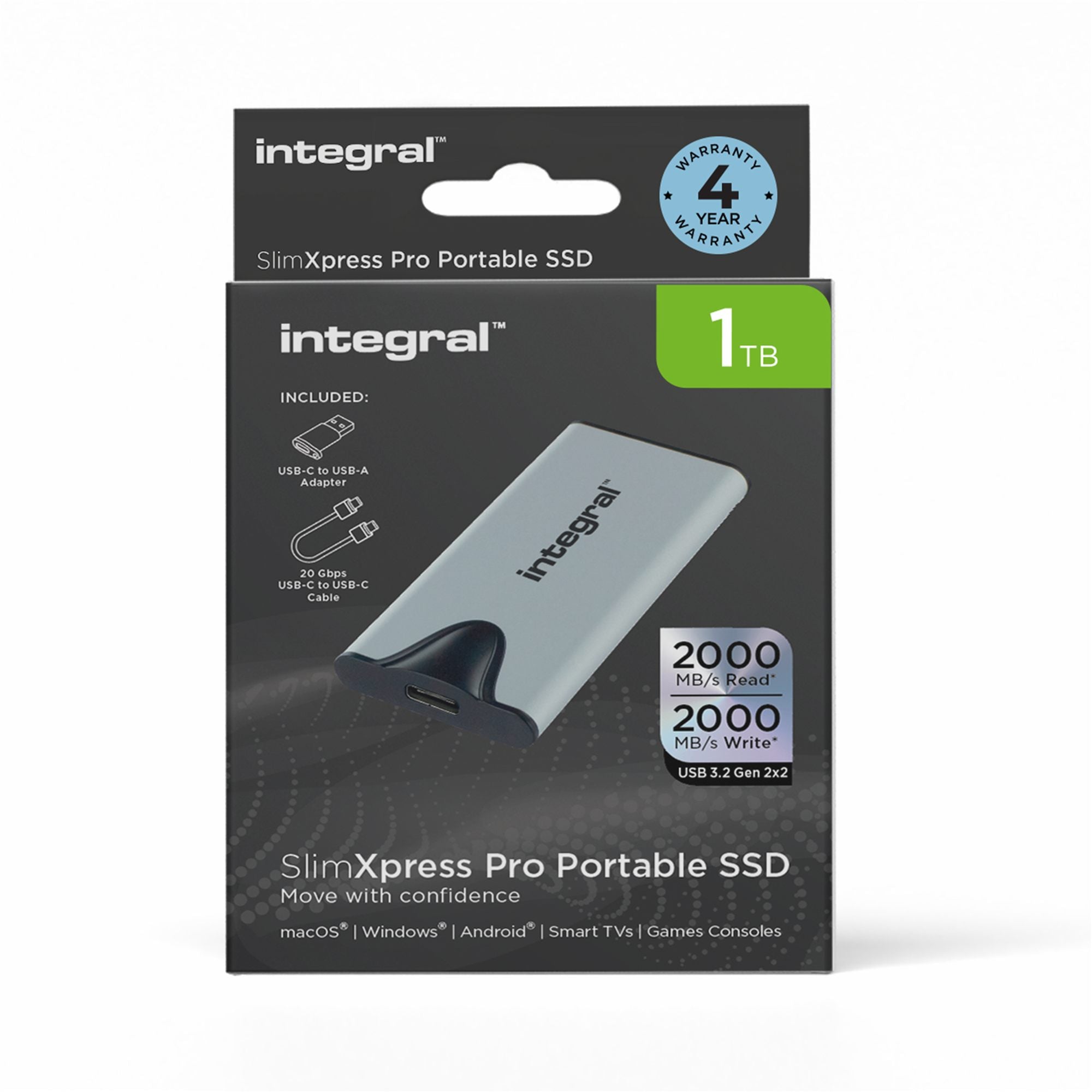 1TB SLIMXPRESS PRO PORTABLE SSD