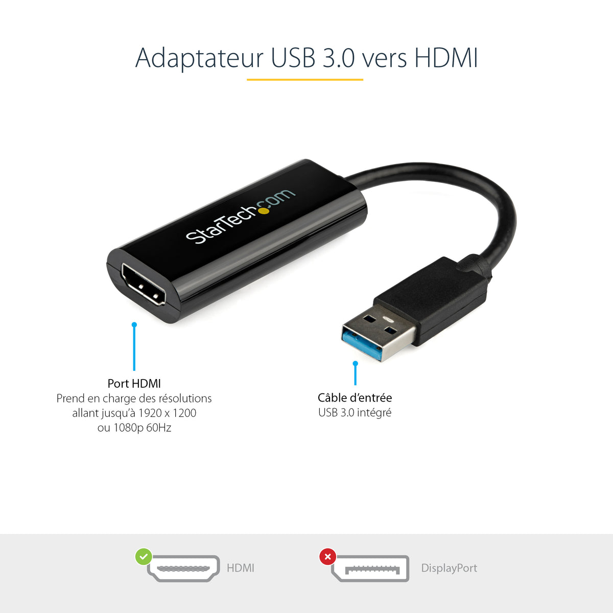 Slim USB 3.0 to HDMI External Video Card