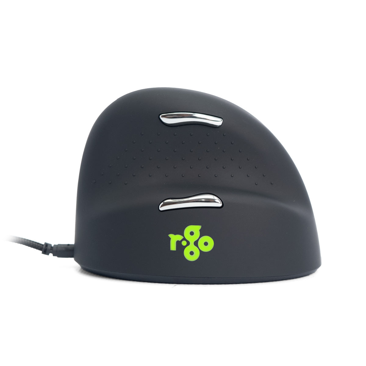 R-GO TOOL Souris HE Break, droiter, filaire, L noire