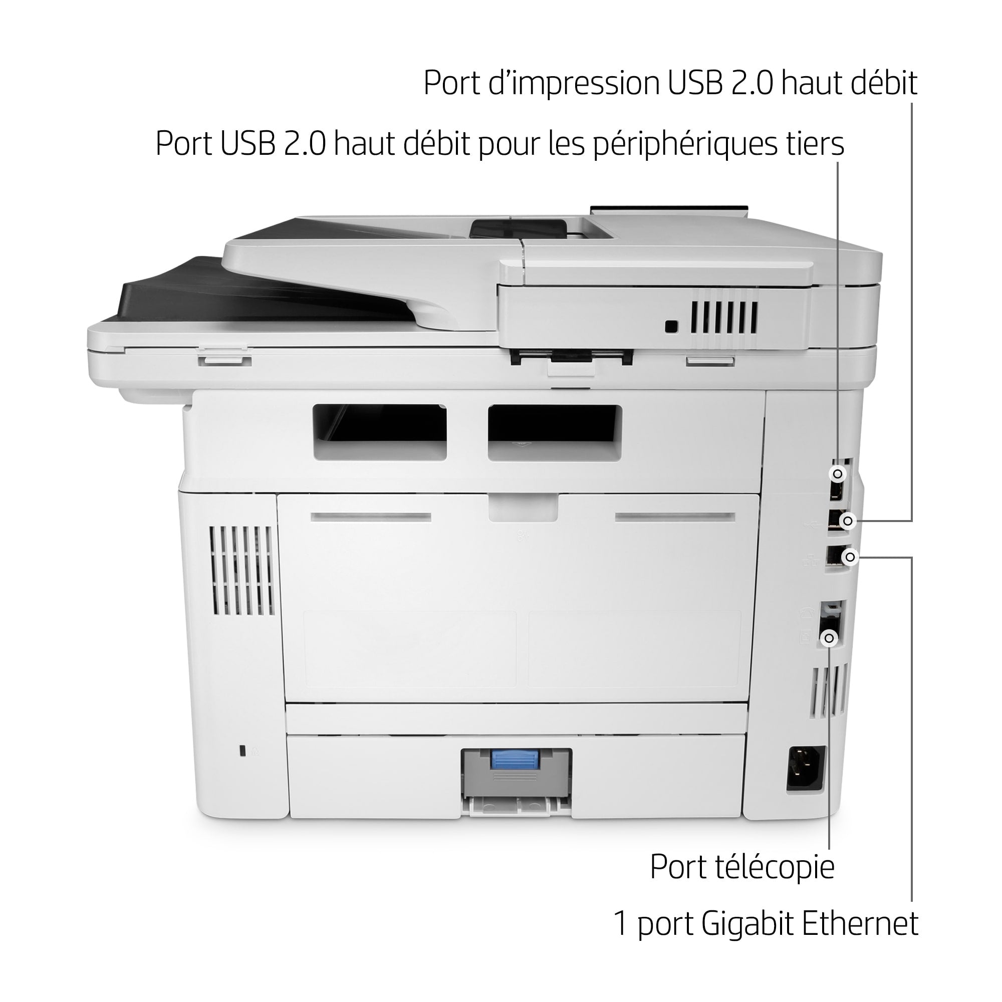 HP LaserJet Enterprise MFP M430f MFP Mono laser 216x297mm A4 38ppm Copy 40ppm Print 350sheets USB LAN