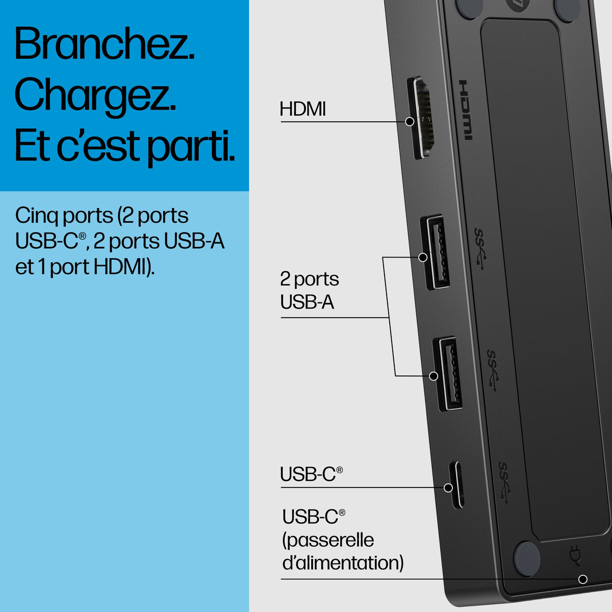 HP USB-C Travel Hub G3 SmartBuy