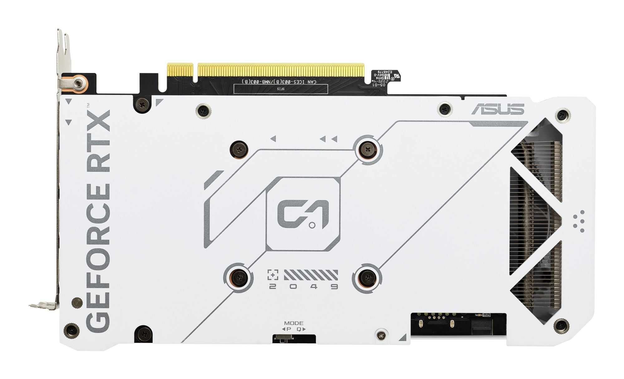 ASUS DUAL RTX 4070 OC 12G EVO 12Go GDDR6X 1xHDMI 2.1a 3xDP 1.4a