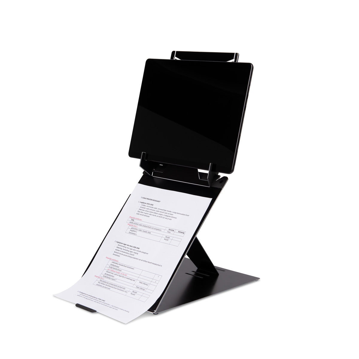 R-GO TOOLS Support pour PC portable & tablette Riser Duo