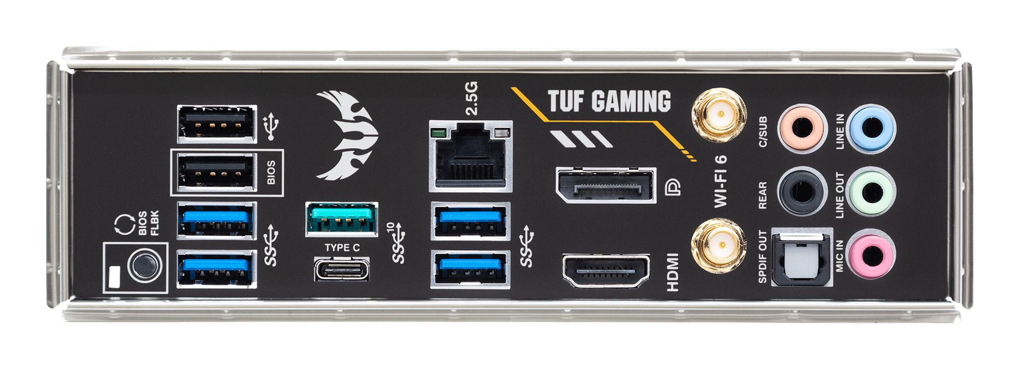 ASUS TUF GAMING B550-PLUS WIFI II AM4 Socket 4x4DDR 1xHDMI 1xDP 2xM.2