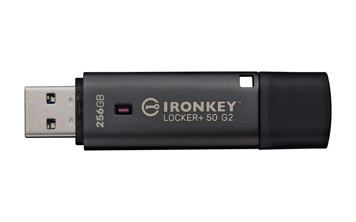 KINGSTON 256Go IronKey Locker Plus 50 G2 FIPS 197 AES-256