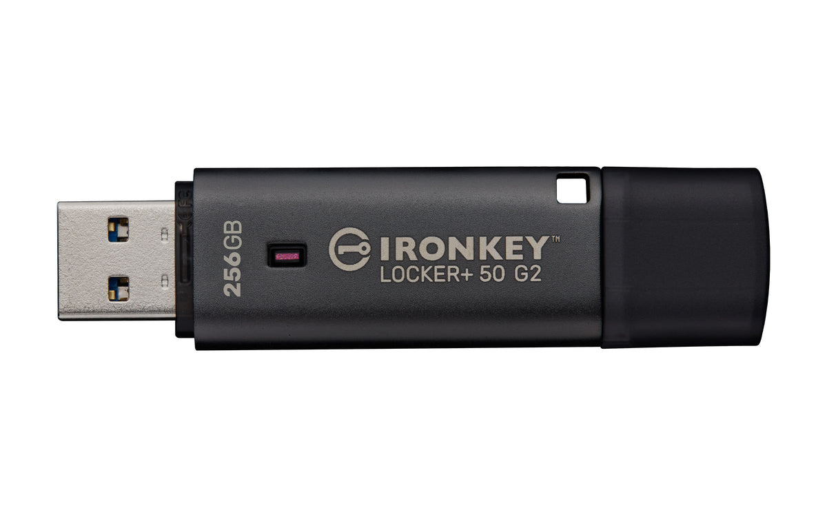 KINGSTON 256Go IronKey Locker Plus 50 G2 FIPS 197 AES-256