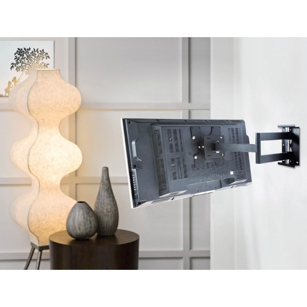 "Techly ICA-LCD 2923B Support mural pour TV 19-37"" LED/LCD 25kg pivotant inclinable"