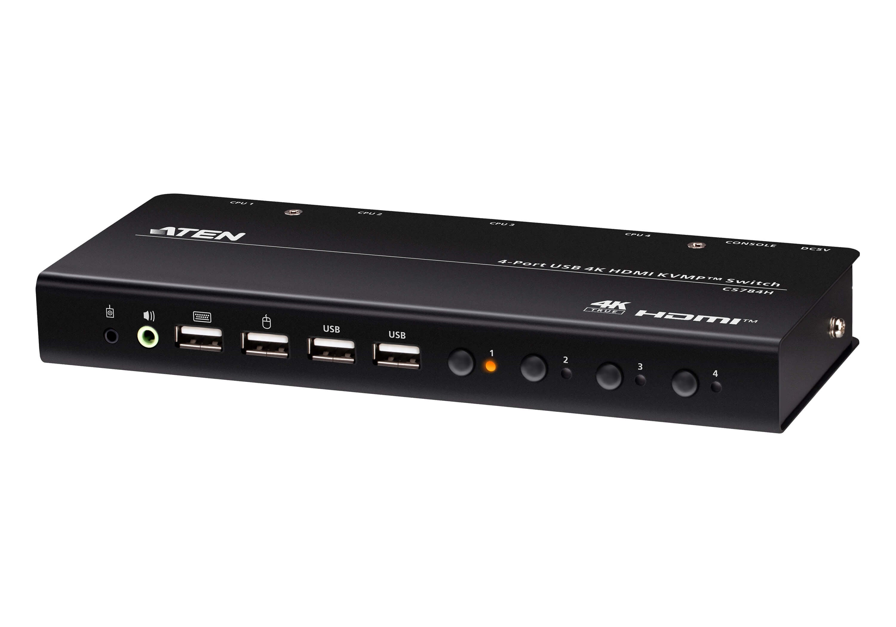 Aten CS784H-AT-G 4-Port USB 4K HDMI KVMP™ Commutateur