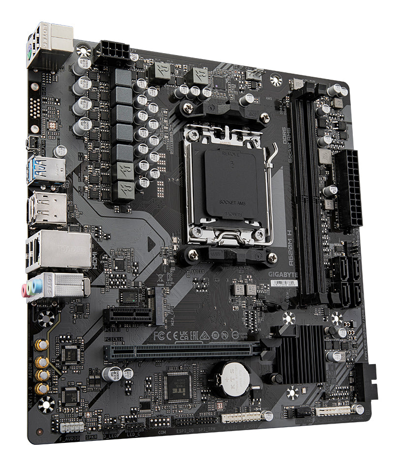 GIGABYTE A620M H carte mere AMD A620 Emplacement AM5 micro ATX