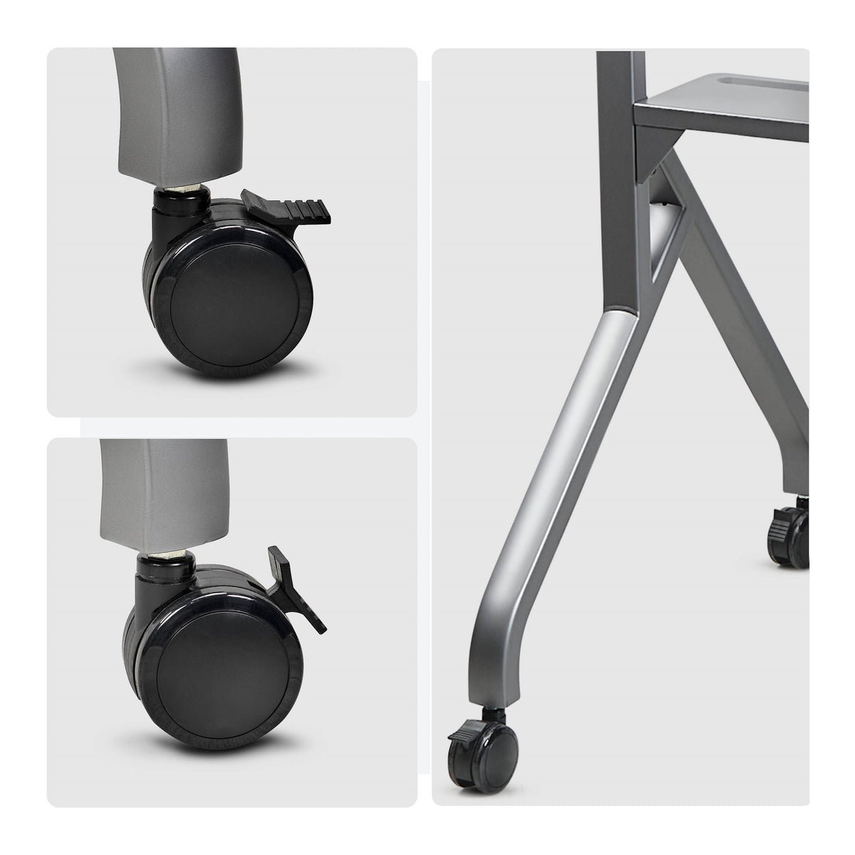 Easel-Style TV Cart/Stand for 100"/220lb