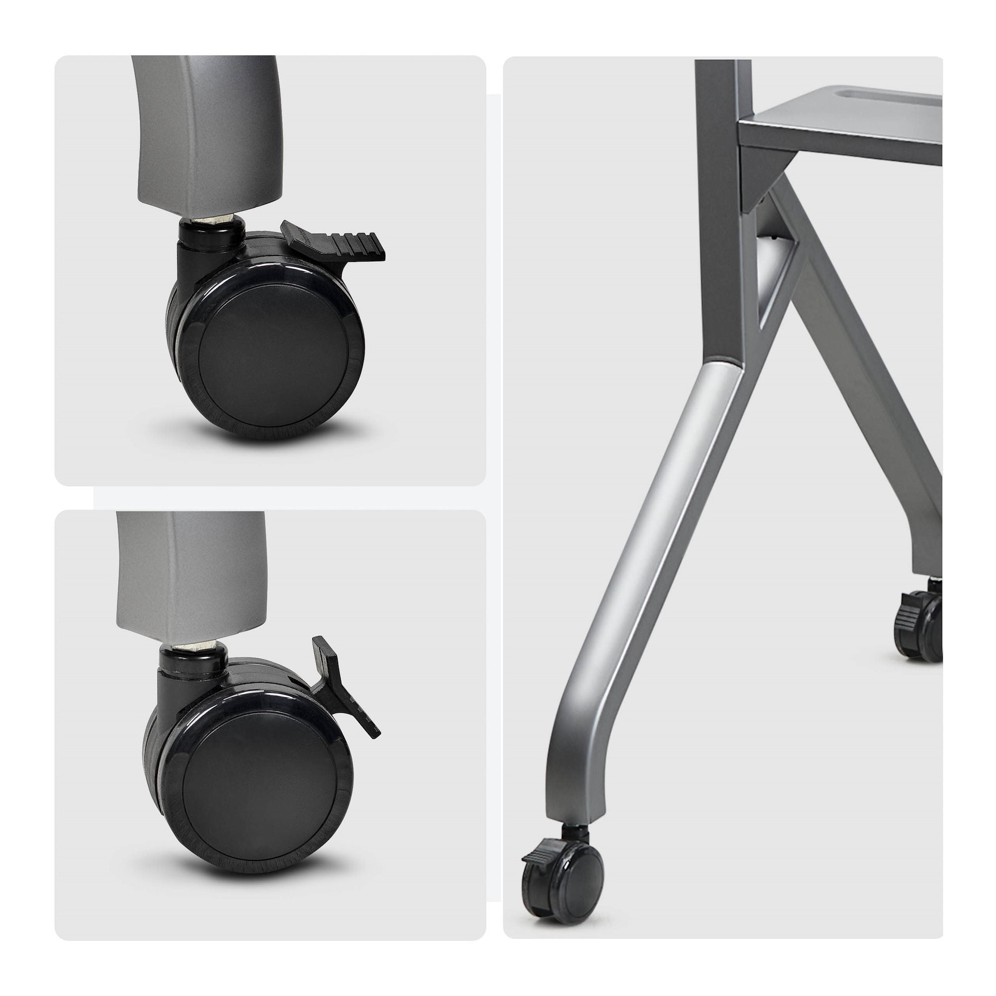 Easel-Style TV Cart/Stand for 100"/220lb