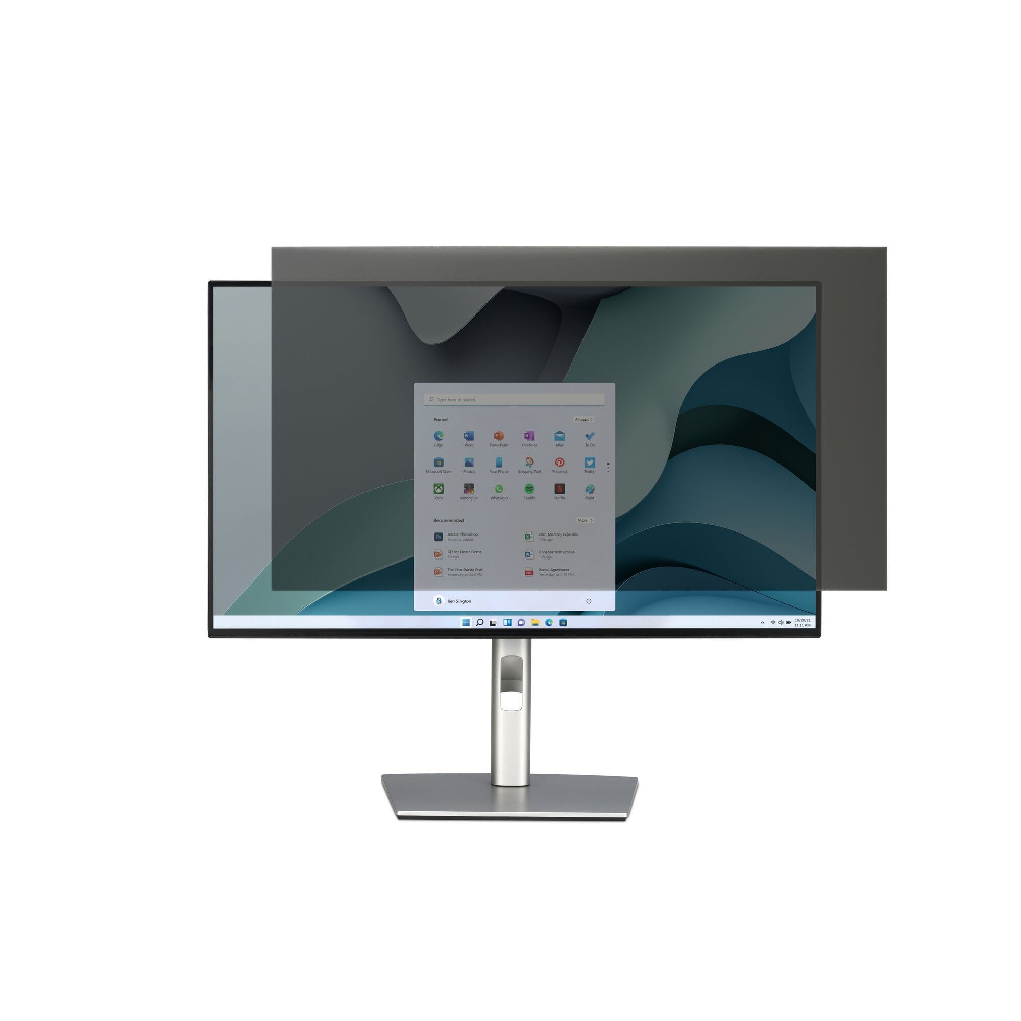 EQ priv Screen Filter for 22'' Monitors