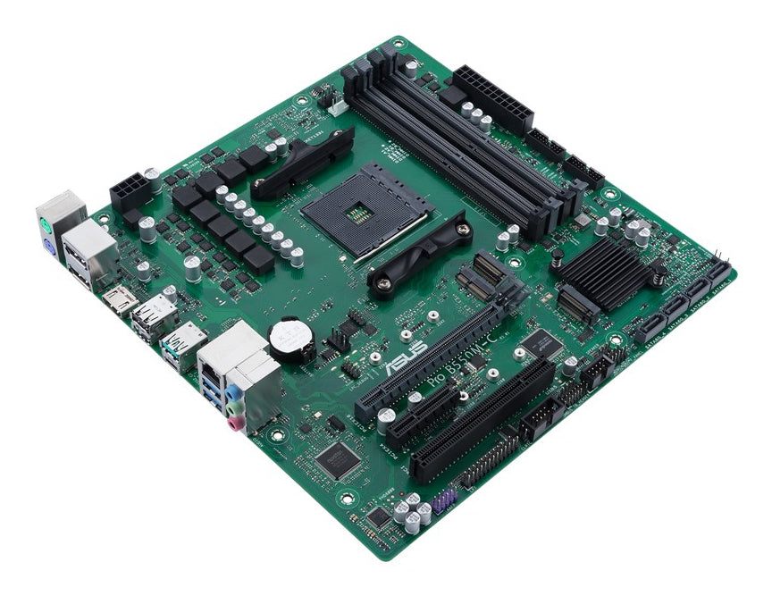 ASUS PRO B550M-C/CSM AMD B550 Socket AM4 ErP Ready 4DDR4 Dual channel microATX MB