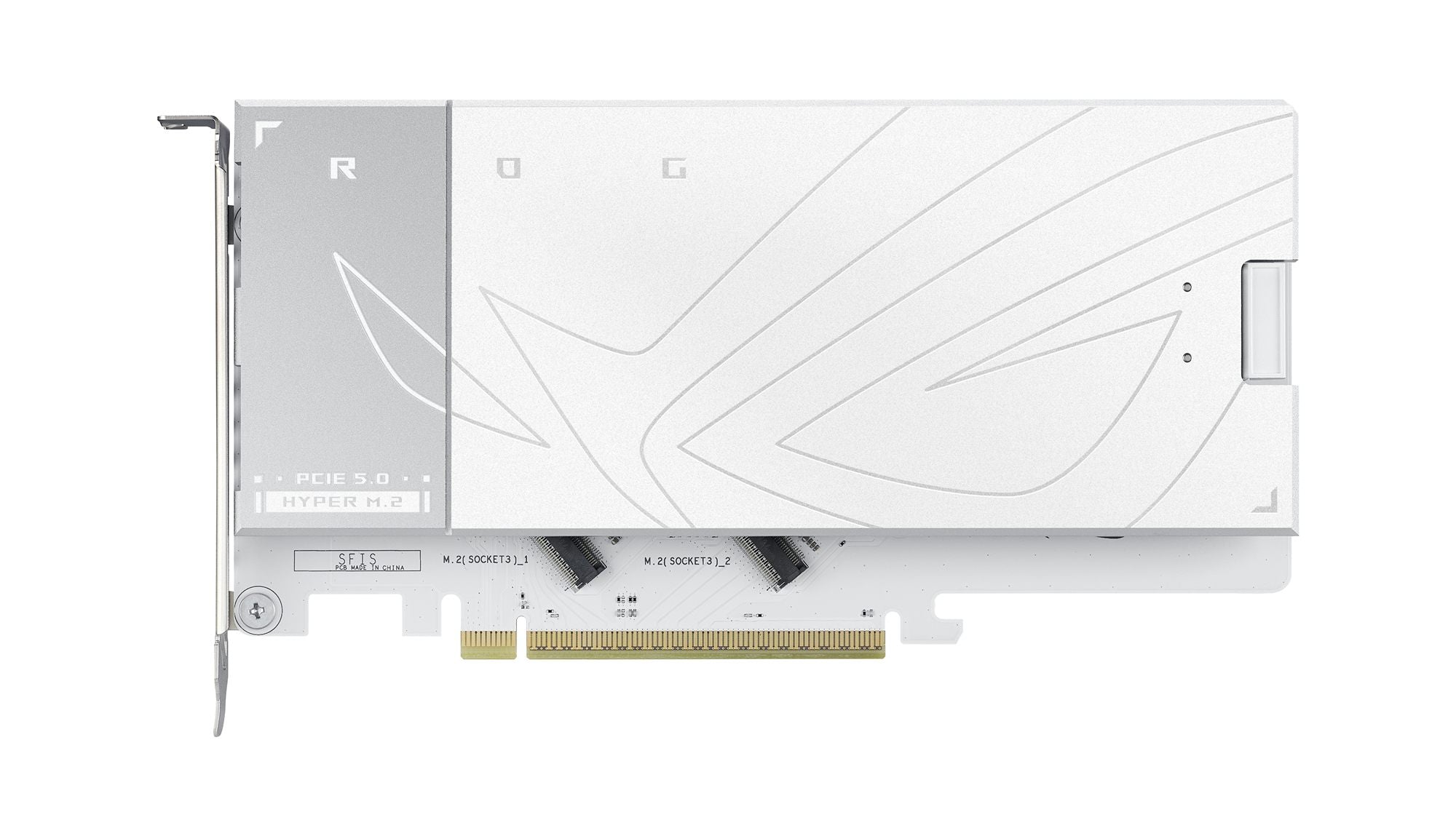 ASUS ROG CROSSHAIR X870E GLACIAL AM5 DDR5 ATX motherboard 2xPCIe 5.0 7xM.2