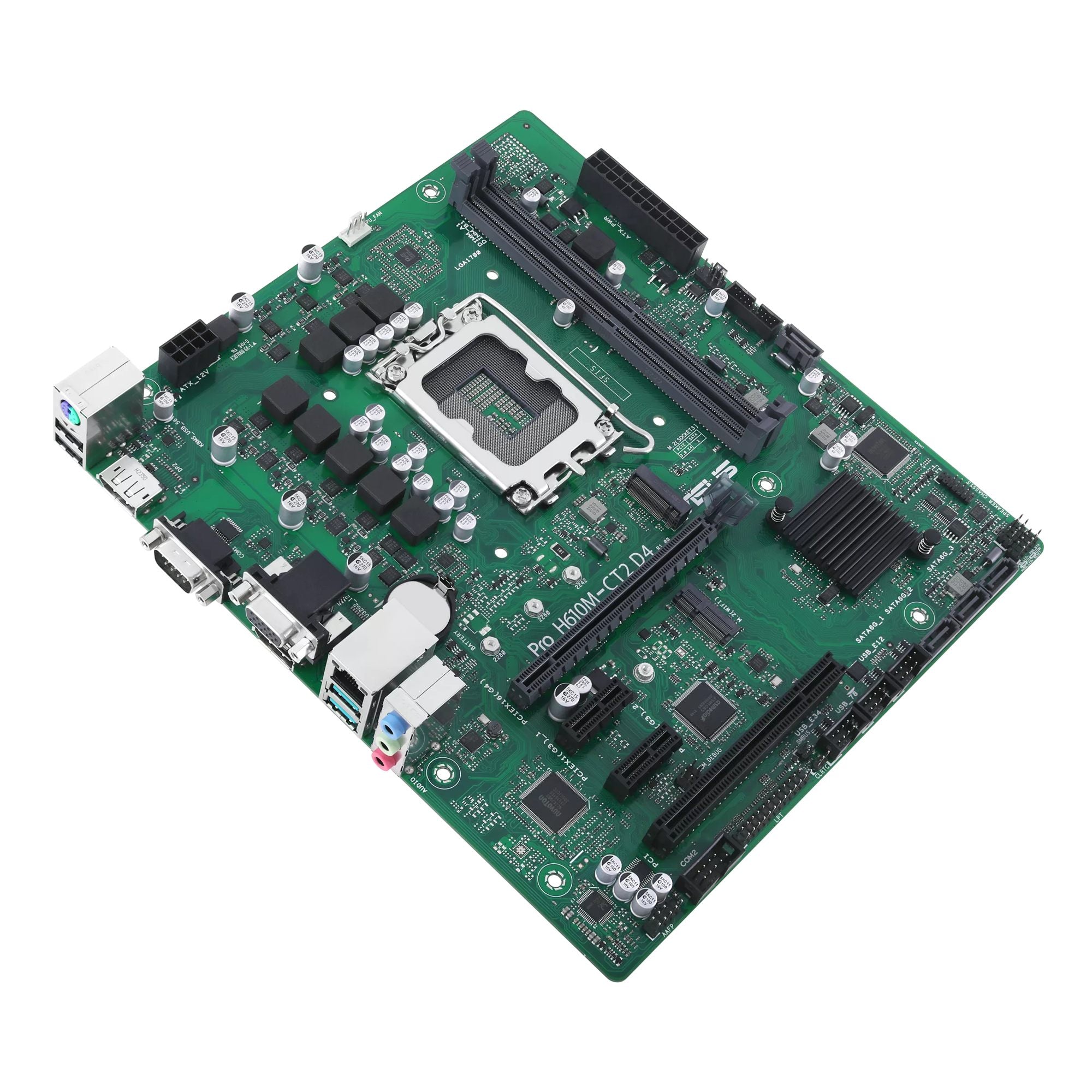 ASUS PRO H610M-CT2 D4-CSM LGA1700 2DDR4 microATX 4xSATA MB 1xD-Sub 1xM.2 1xPCIe 4.0