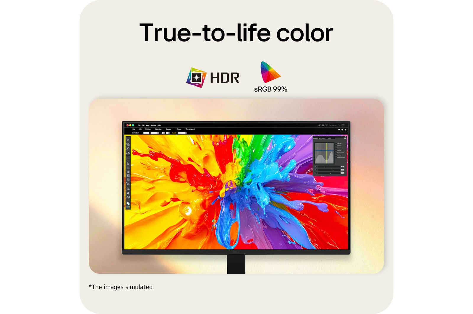 LG 24" Full HD 120Hz IPS monitor