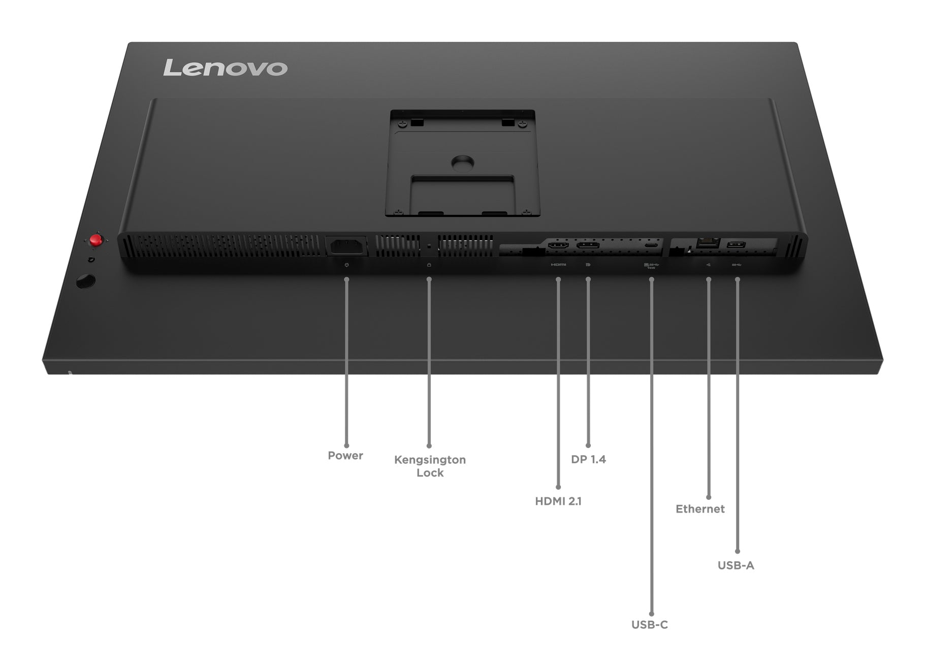 LENOVO ThinkVision T27UD-40 LED Écran 27p 3840x2160 4K 60Hz IPS 350cd/m2 1500:1 DisplayHDR 10 4ms HDMI DisplayPort USB-C Dock