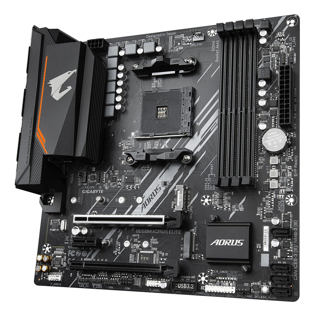 Gigabyte B550M AORUS ELITE AMD B550 Emplacement AM4 micro ATX