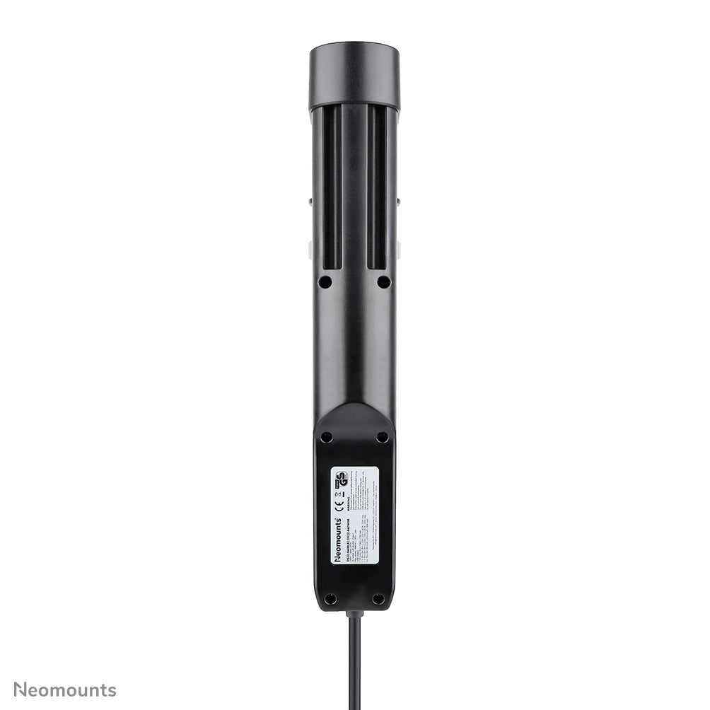 NEOMOUNTS VOLT Desk Clamp socket with Quick-charge USB Ports clamp 0-50mm 3x type-F 230V 1x USB-A 18W 2x USB-C 20W
