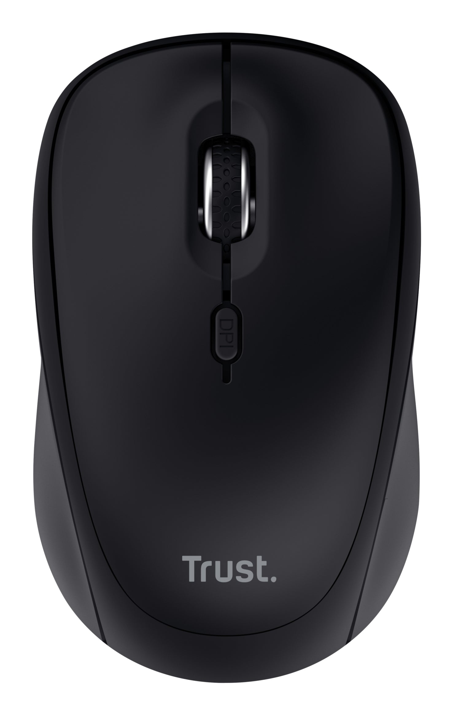 TRUST Souris sans fil compacte YVI+ Multi-connexion Bluetooth + 24 Ghz - Noire