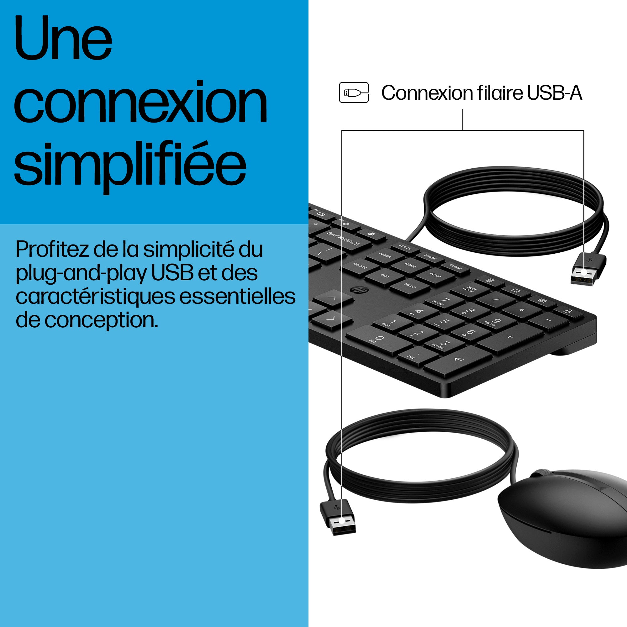 HP Wired 320MK combo (FR)