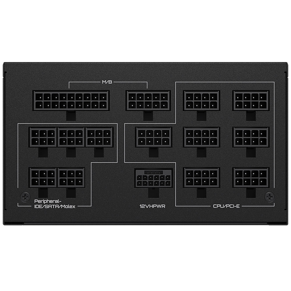 GIGABYTE UD1300GM PG5 unité d'alimentation d'énergie 1300 W 20+4 pin ATX ATX Noir