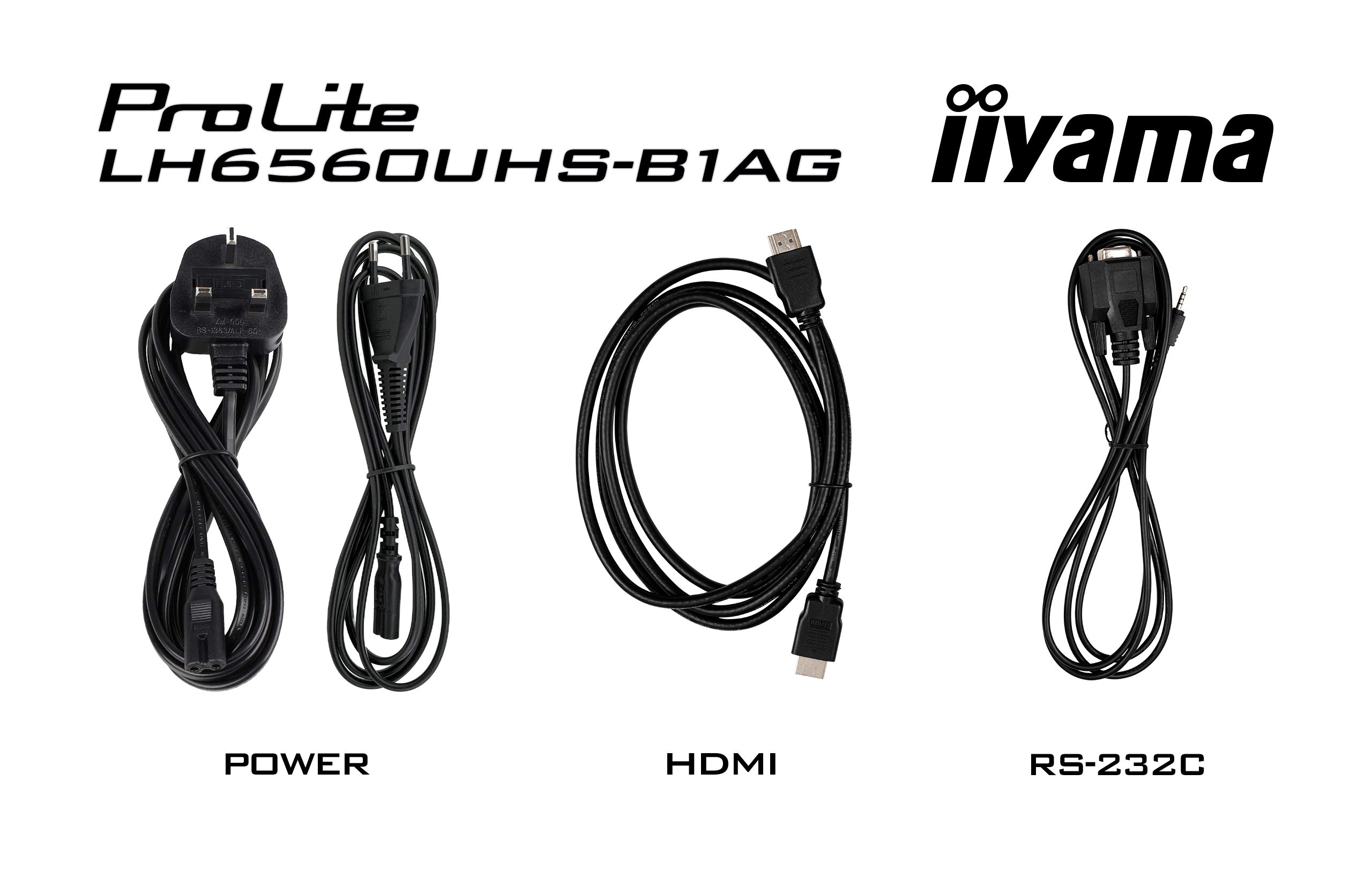 IIYAMA - Afficheur professionnel 65" LH6560UHS-B1AG