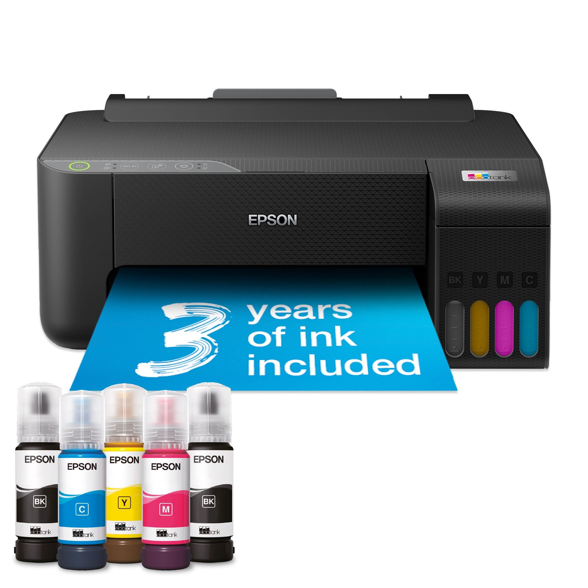Epson EcoTank L1270 - appareil d'impression tout-en-un - impression, numérisation, copie 5760 x 1440 DPI A4 10ppm Wi-Fi