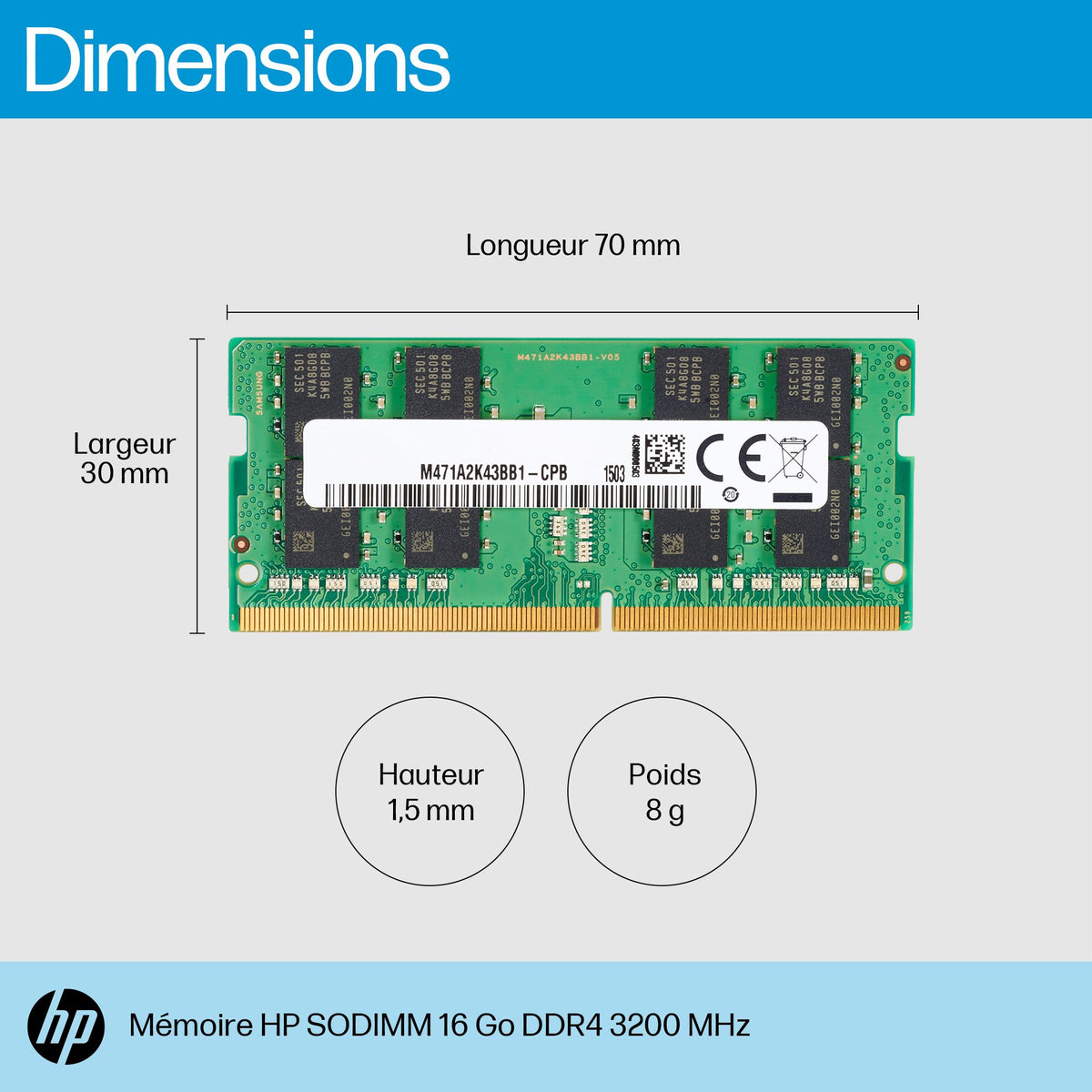 HP 16GB DDR4 3200 SO DIMM